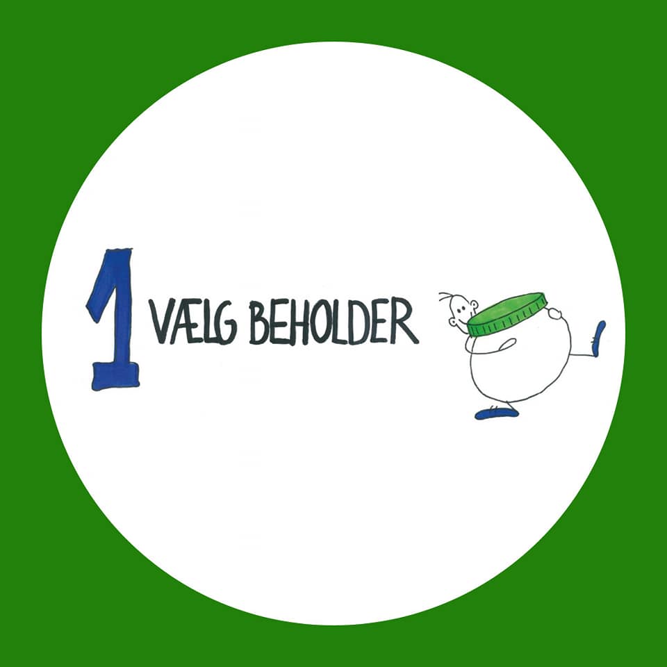 Vælg den beholder du vil fylde