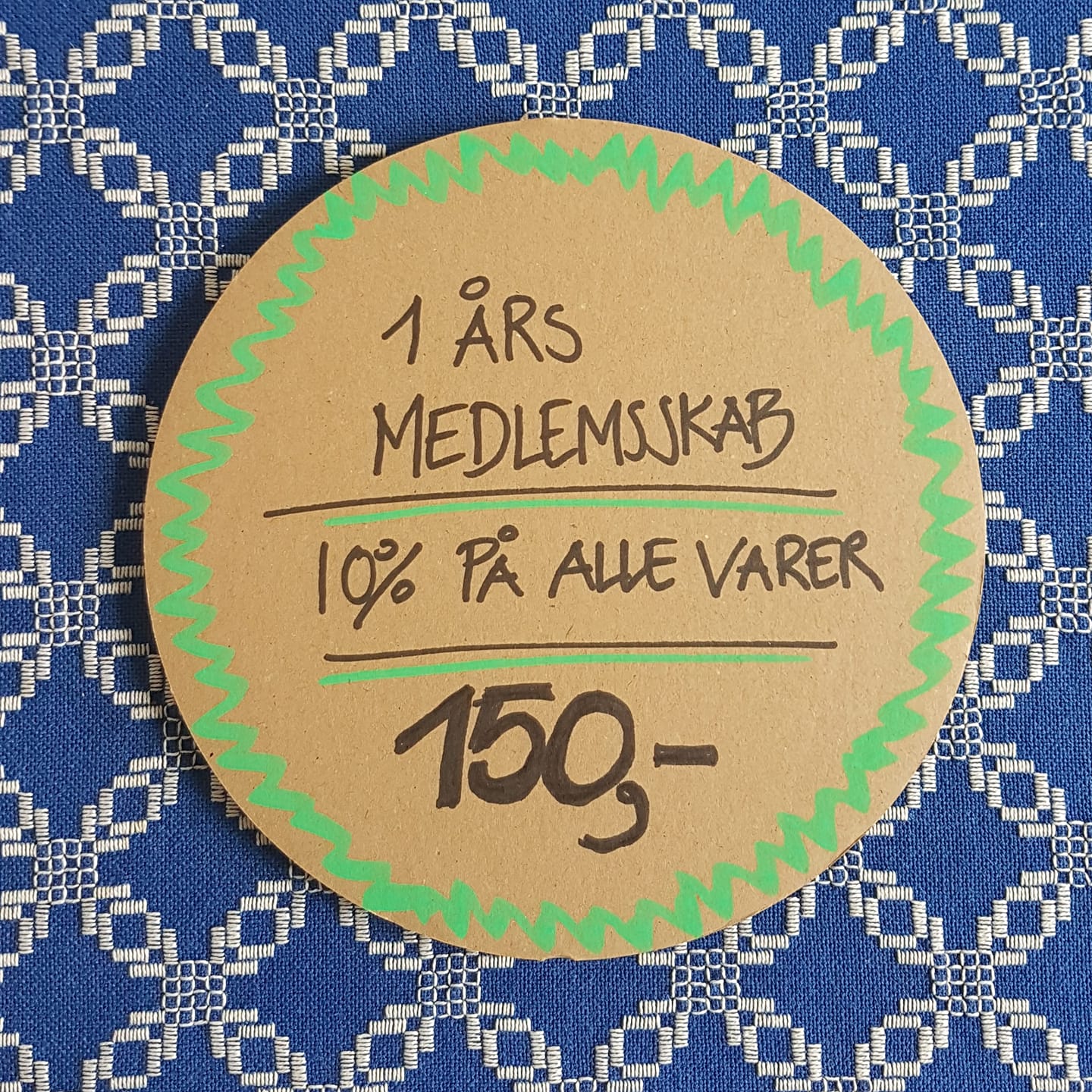 Årsmedlemskab - 10% på hele sortimentet