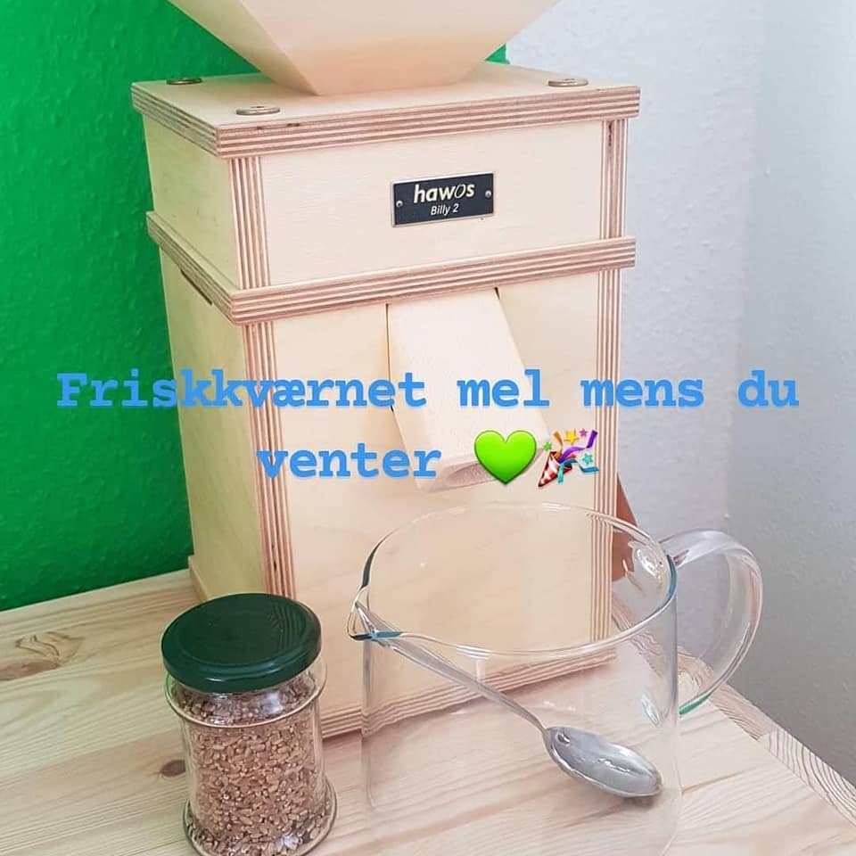 Friskkværnet mel