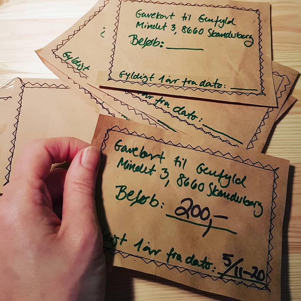 Gavekort til Genfyld