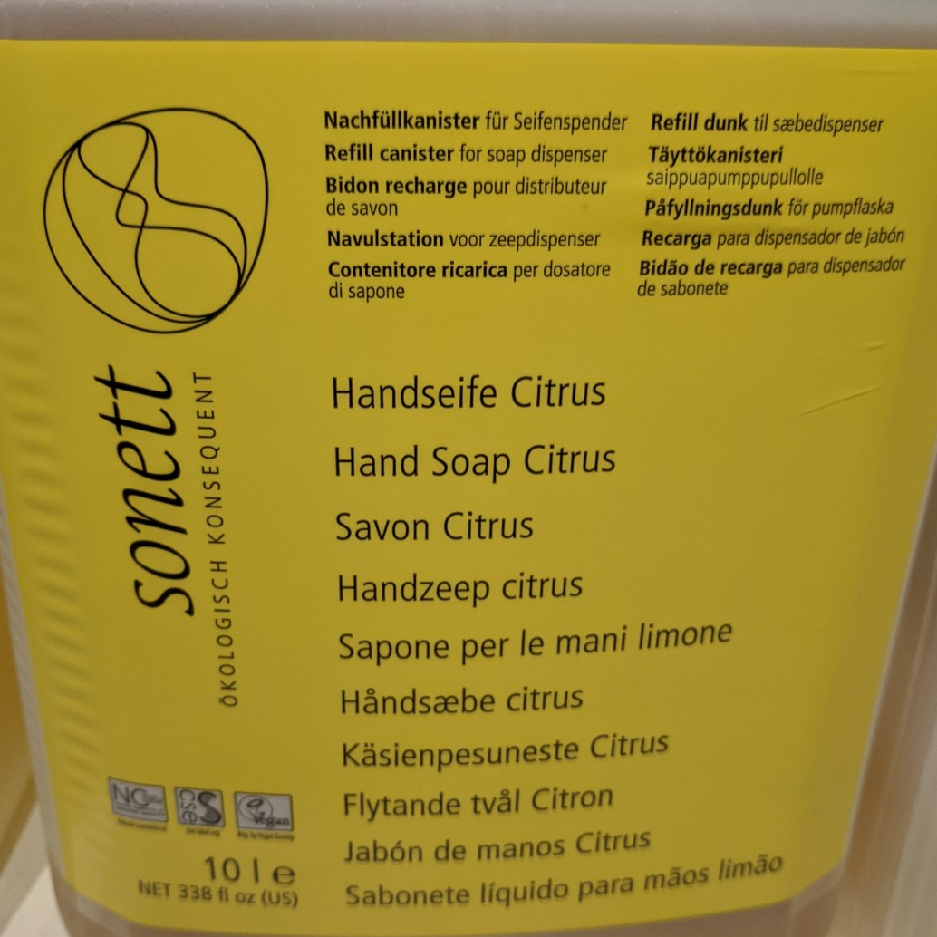 Håndsæbe, citrus