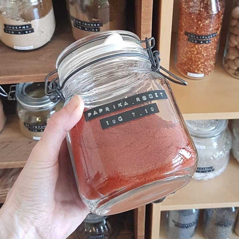 Paprika, røget